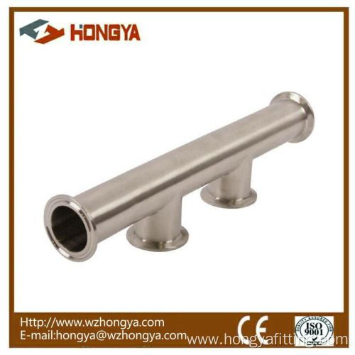 SS304 Sanitary Stainless Steel Tri Clamp Manifold Fitting